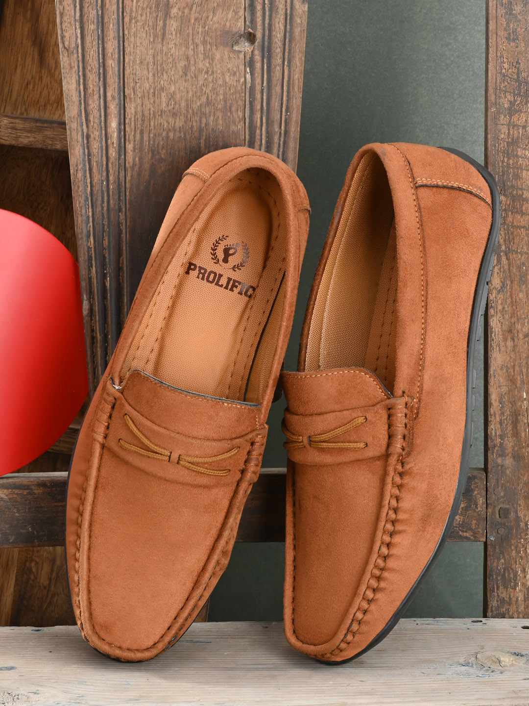 Buy Prolific Men Tan Solid Loafers - Casual Shoes for Men 17776940 | Myntra