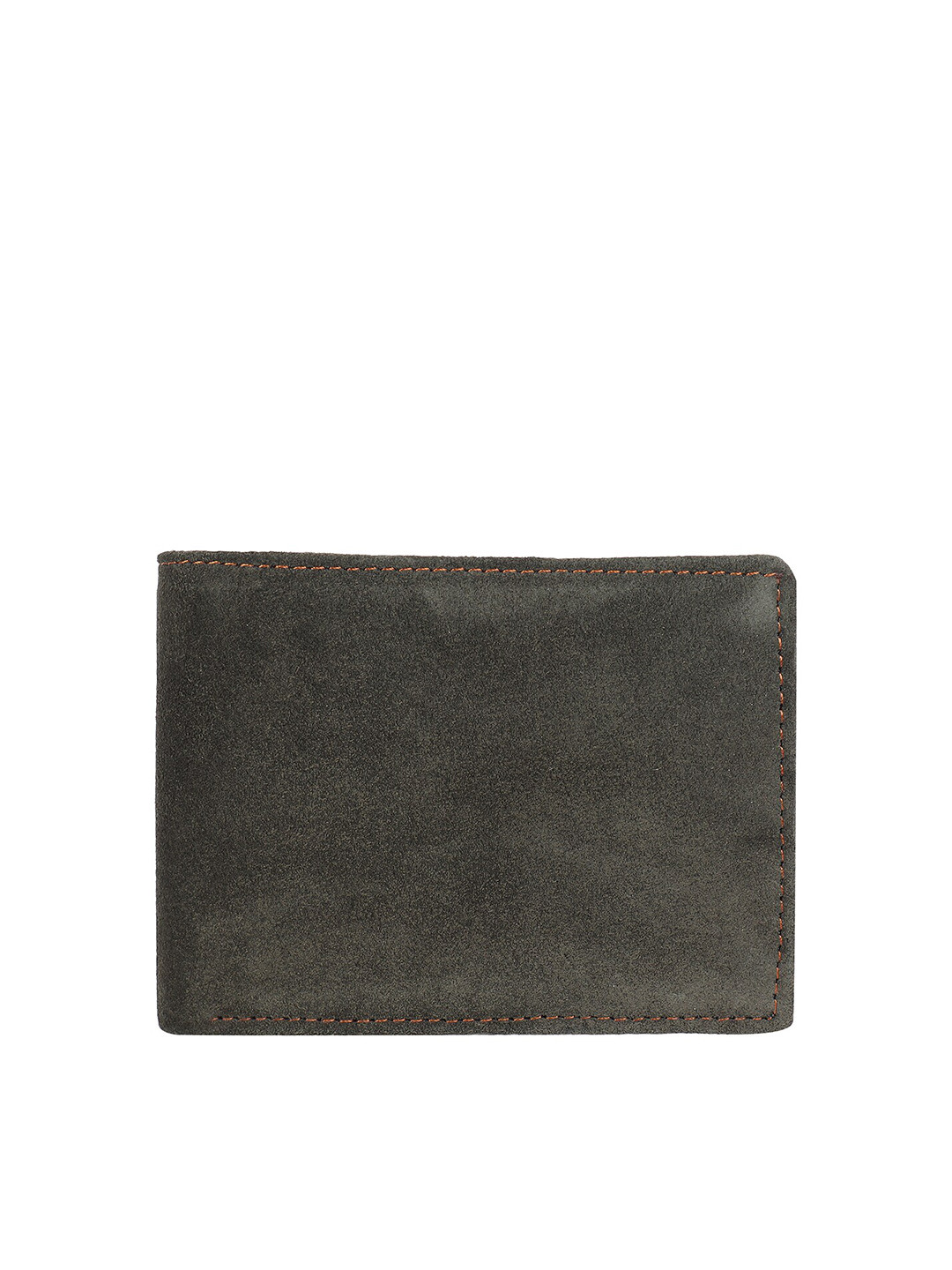 Buy Swiss Design Men Olive Green Leather Two Fold Wallet Wallets for