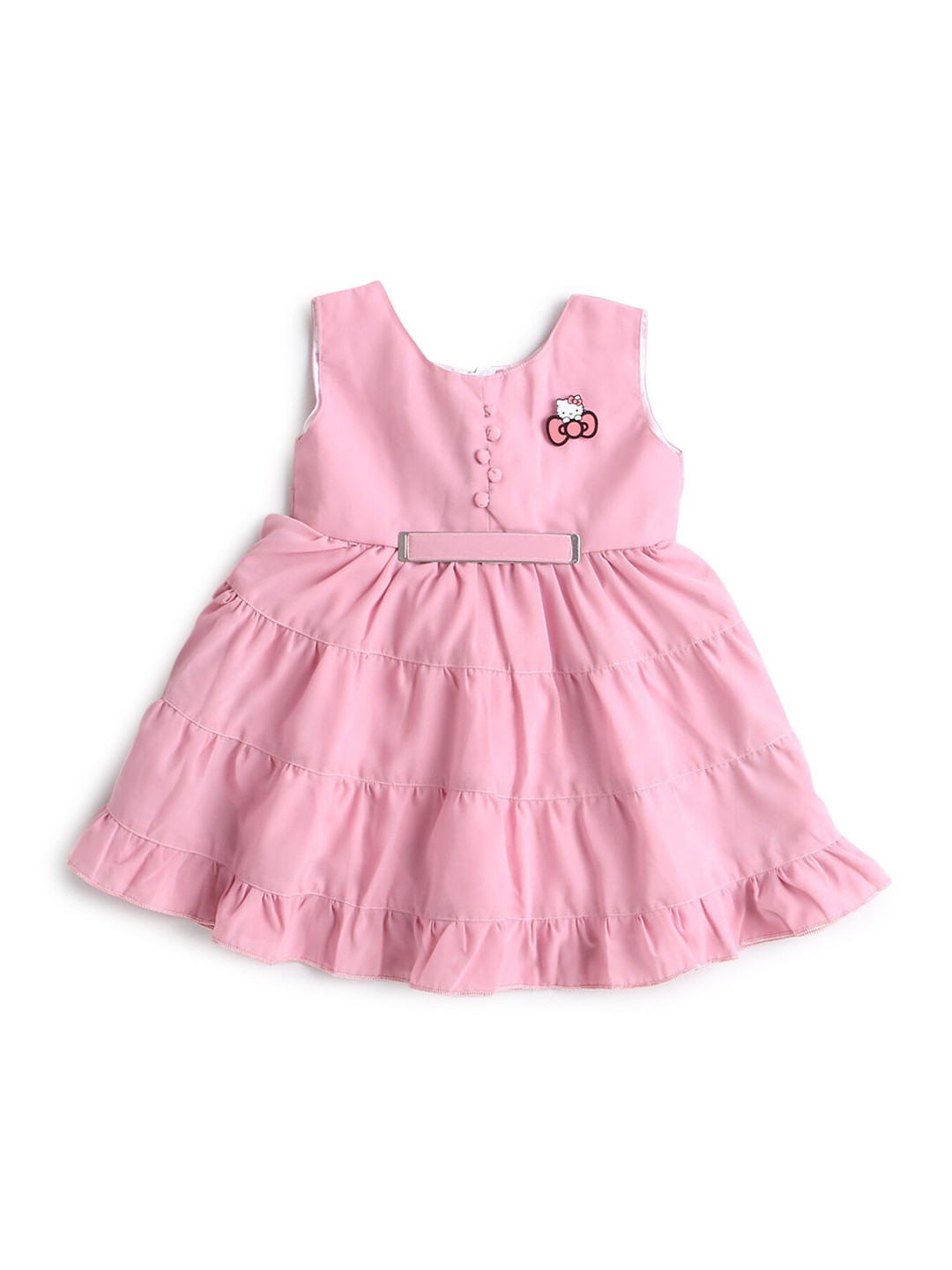 Buy Hopscotch Girls Pink Cotton Dress Dresses for Girls 17785184 Myntra