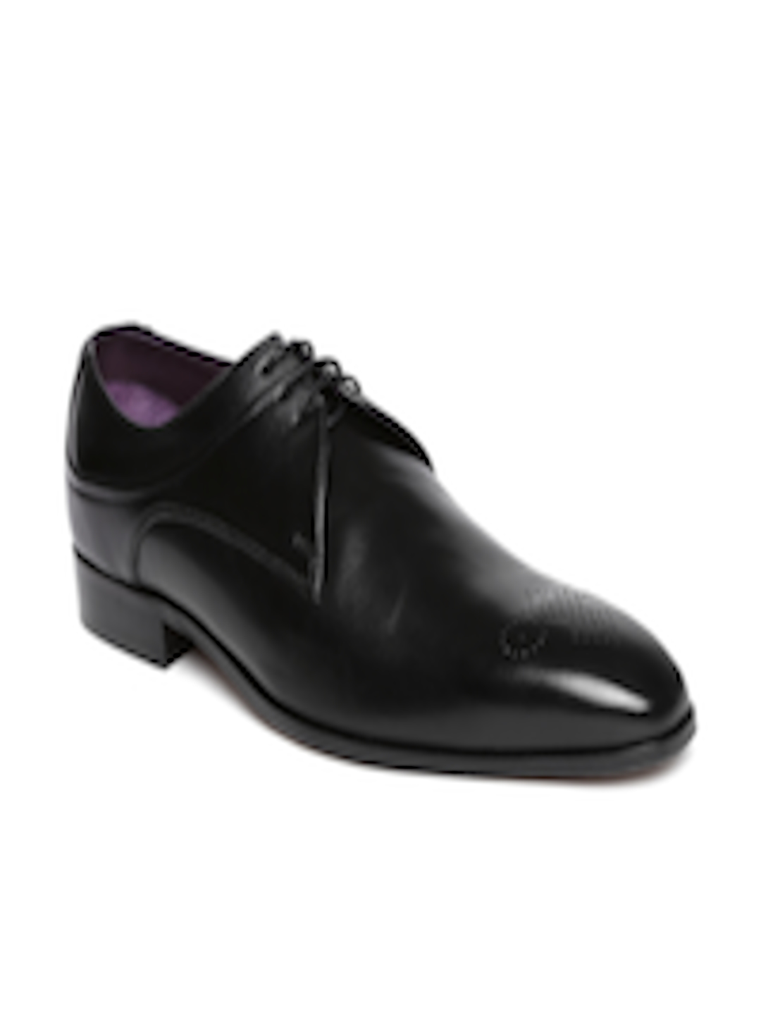 Buy Louis Philippe Men Black Leather Formal Shoes - Formal Shoes for Men 1782074 | Myntra