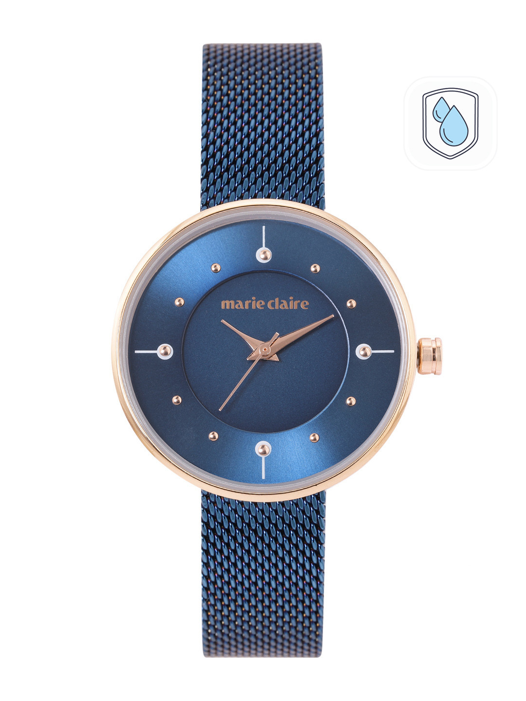 Buy Marie Claire Women Blue Analogue Watch MC22023 Watches for Women