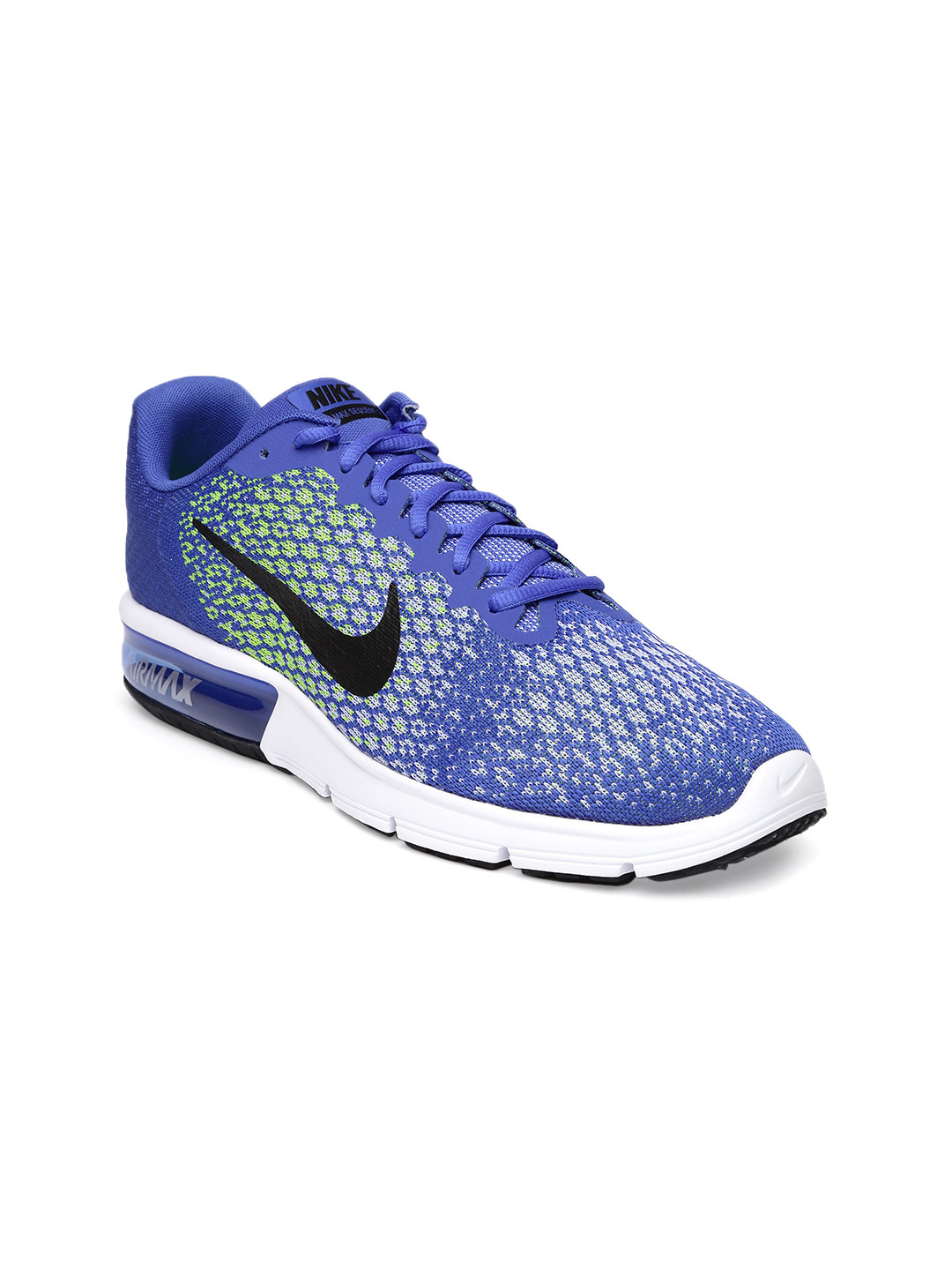 mens blue nike running shoes