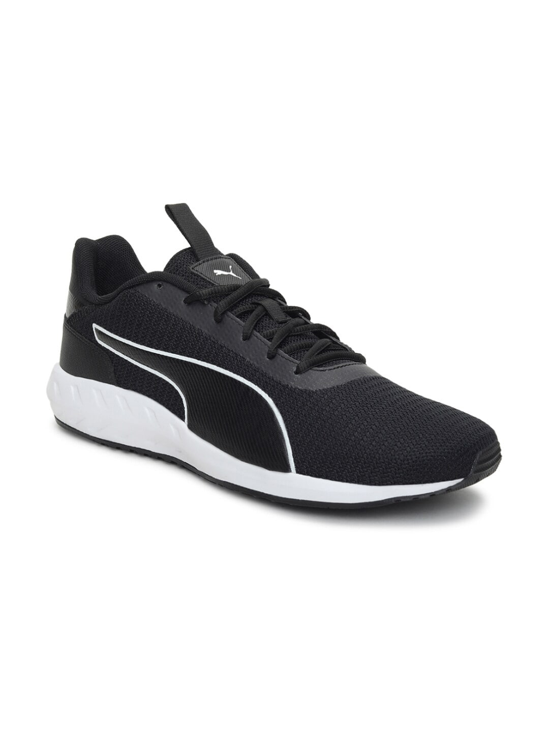 Buy Puma Men Black Textile Grandeur Running Shoes - Sports Shoes for ...