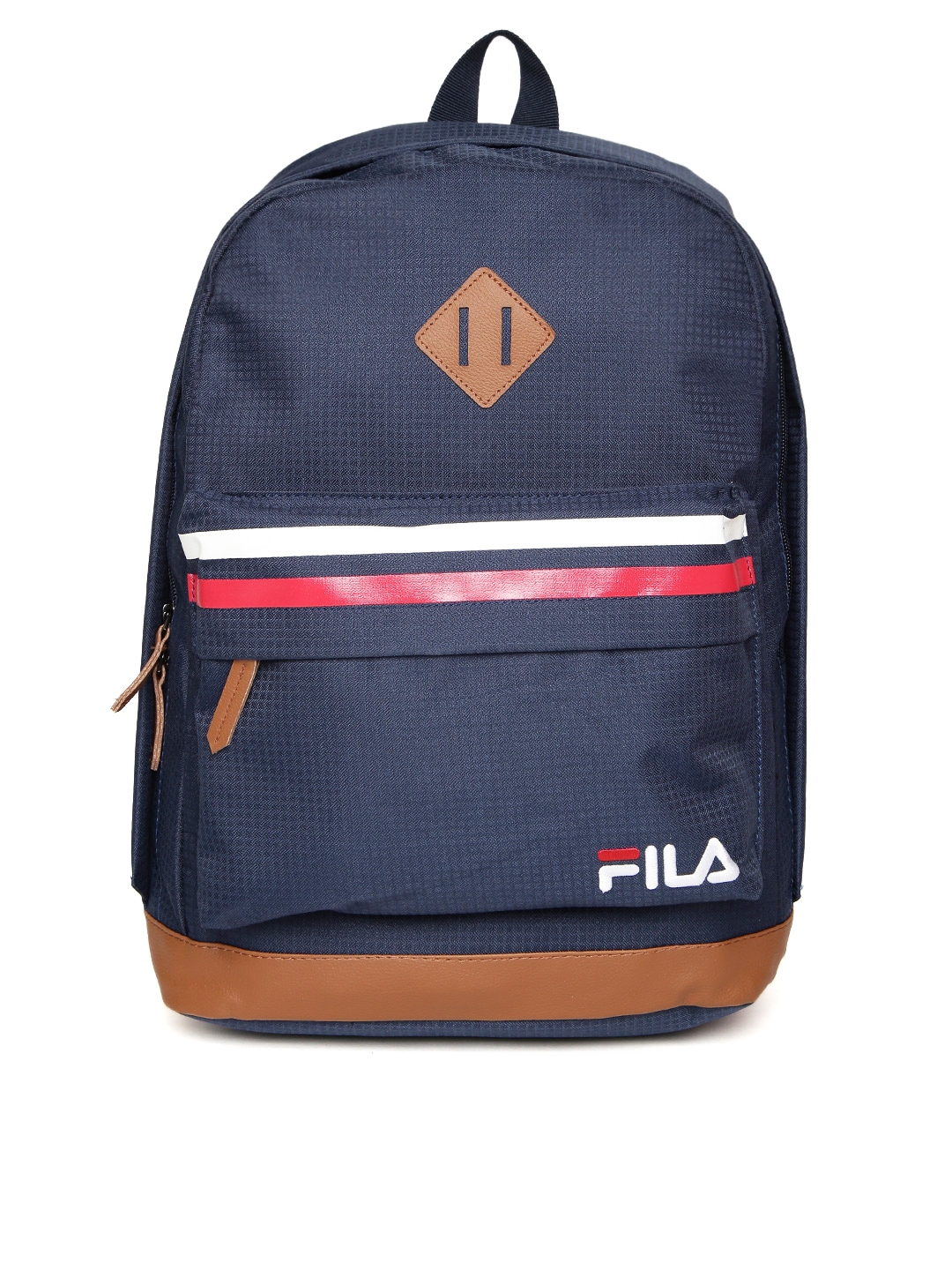 Buy FILA Unisex Navy Lucas Patterned Laptop Backpack - Backpacks for