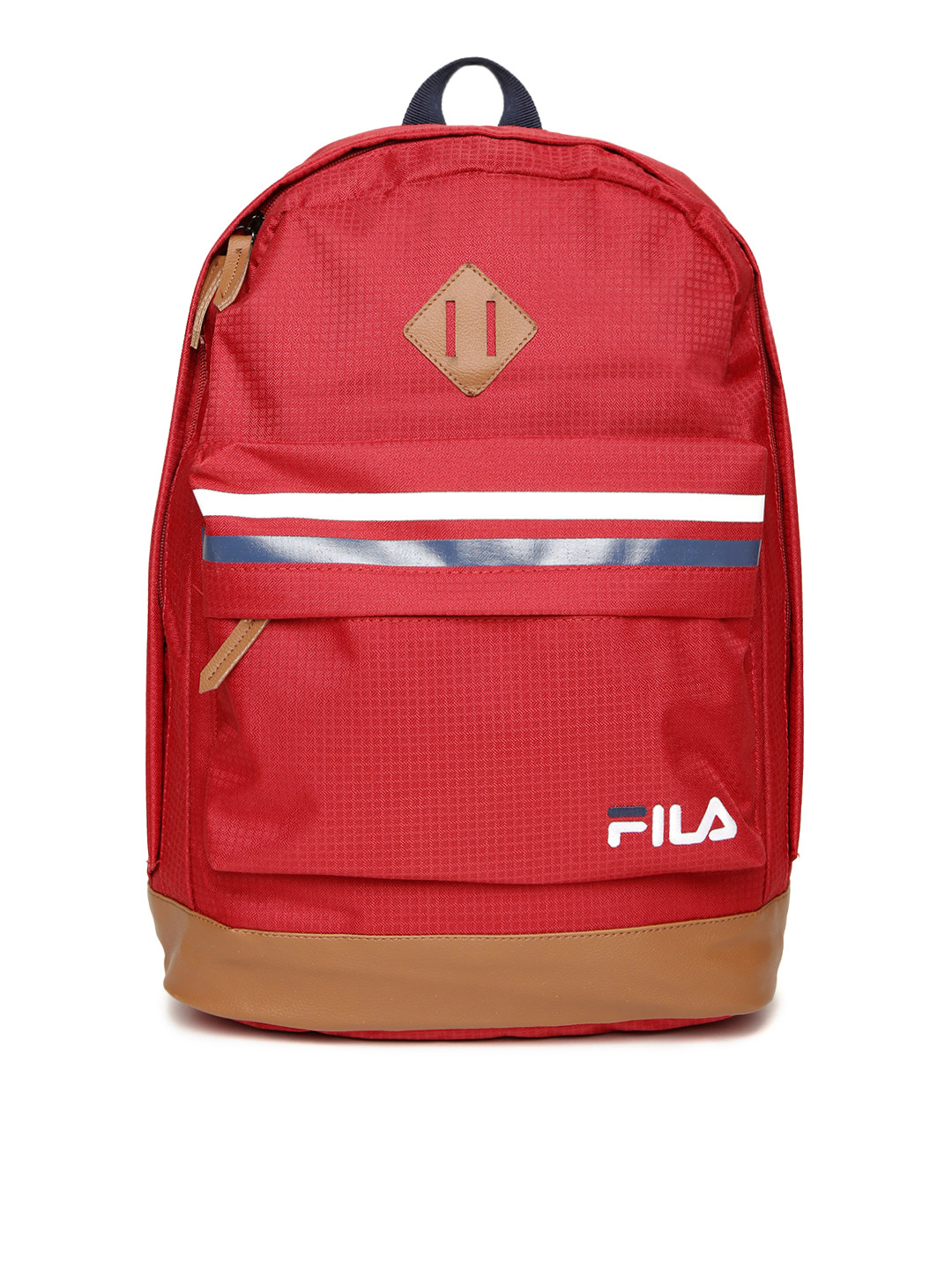 Buy FILA Unisex Red Lucas Patterned Laptop Backpack Backpacks for Unisex 1782561 Myntra