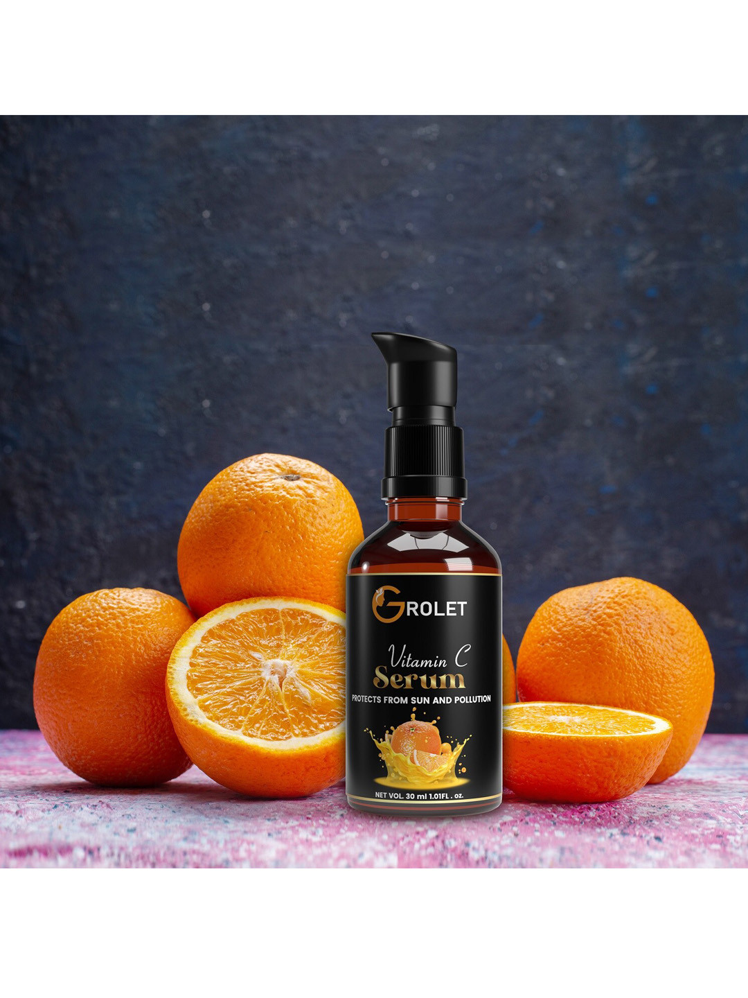 Buy GROLET Vitamin C Sun Damage Repair Face Serum For Glowing & Radiant Skin 30ml Face Serum