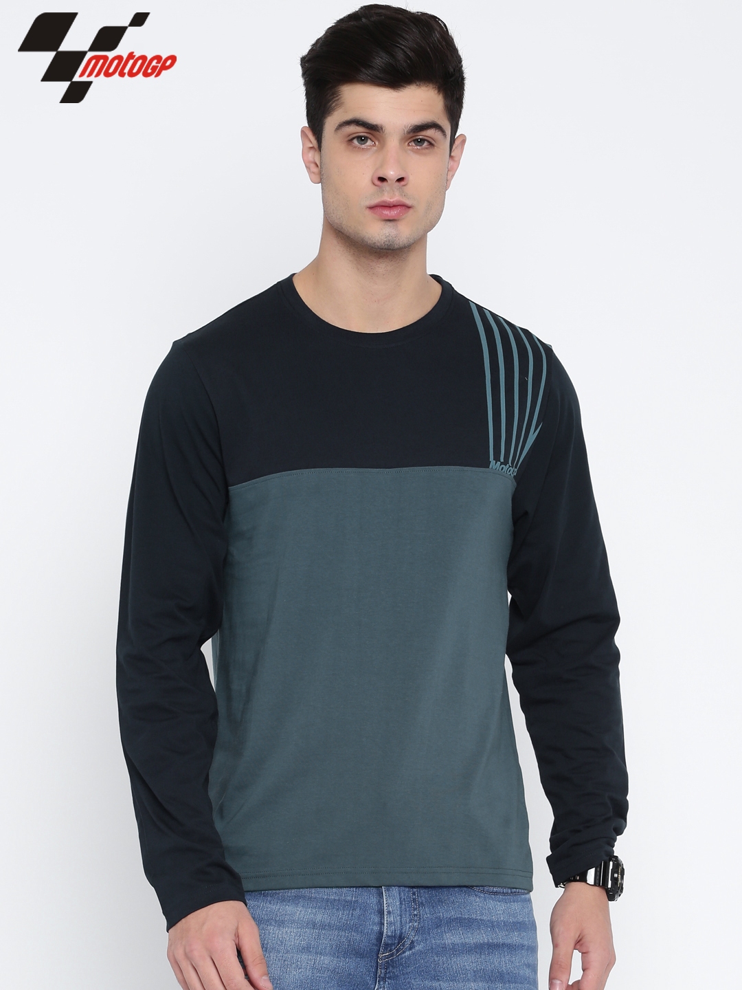colourblocked t shirt