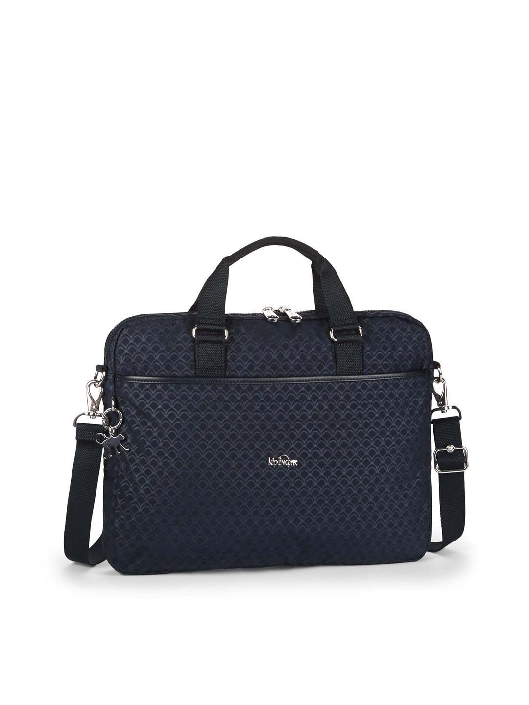 Buy Kipling Unisex Navy Textured Laptop Bag Laptop Bag for Unisex