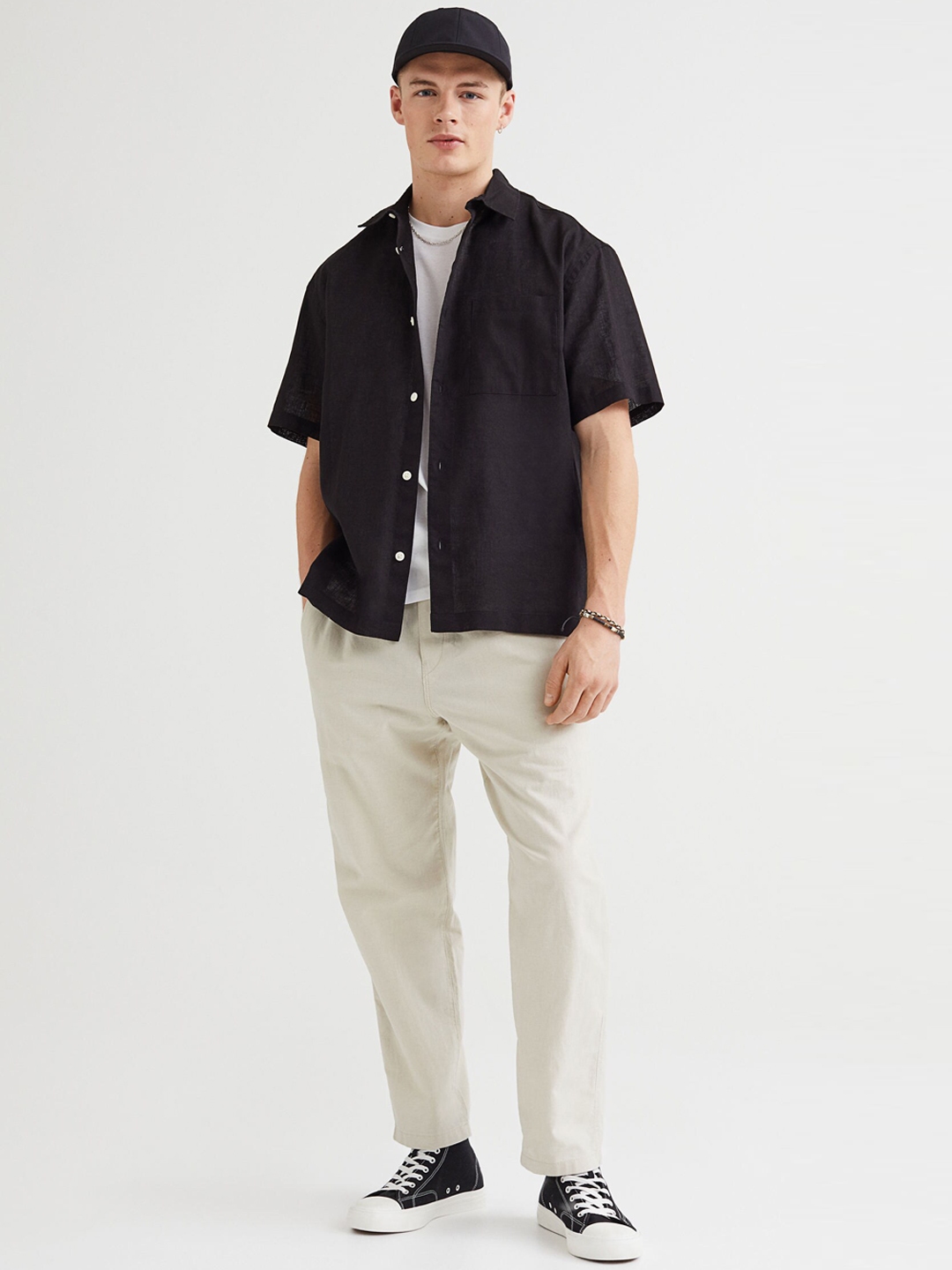 h&m relaxed fit joggers
