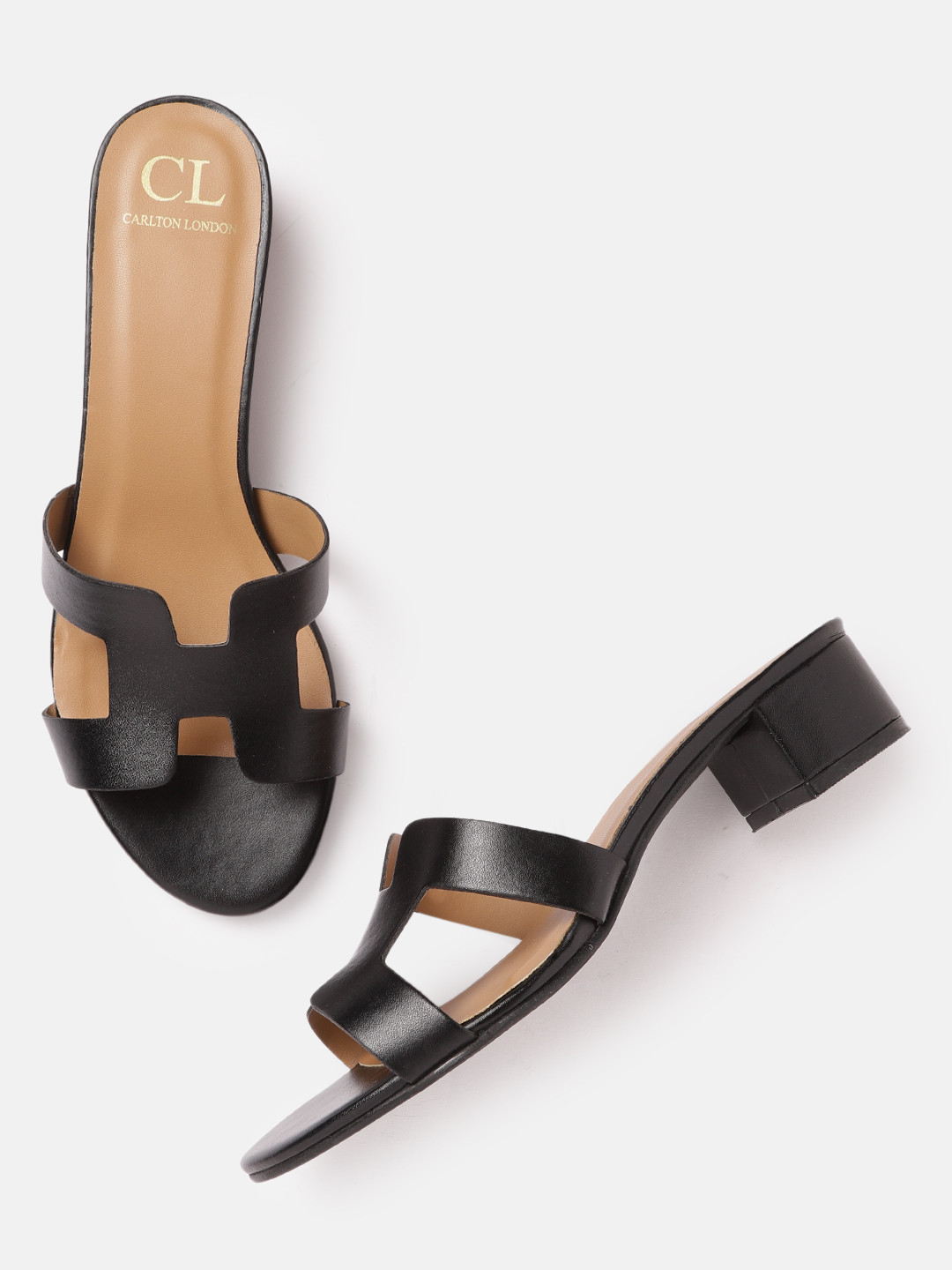 carlton london black heels