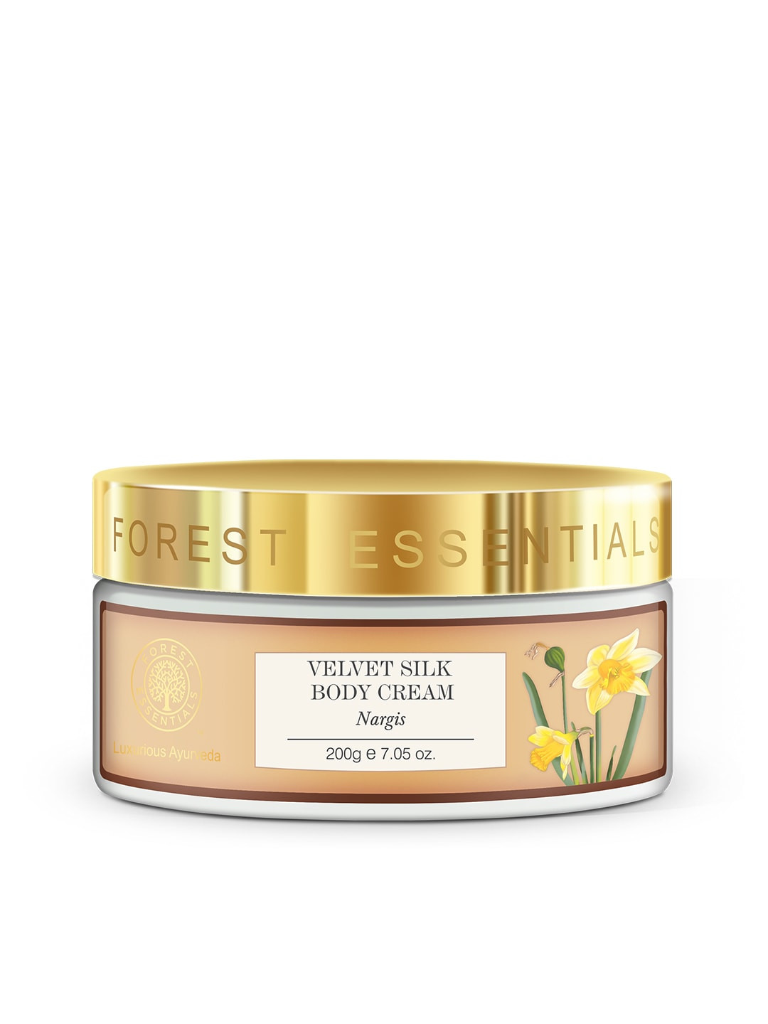 Buy Forest Essentials Unisex Velvet Silk Nargis Sustainable Body Cream