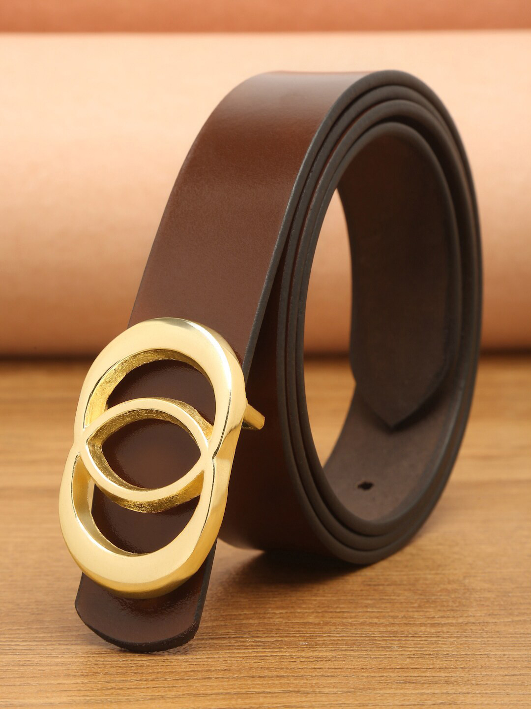Buy Teakwood Leathers Women Brown Leather Belt - Belts for Women ...
