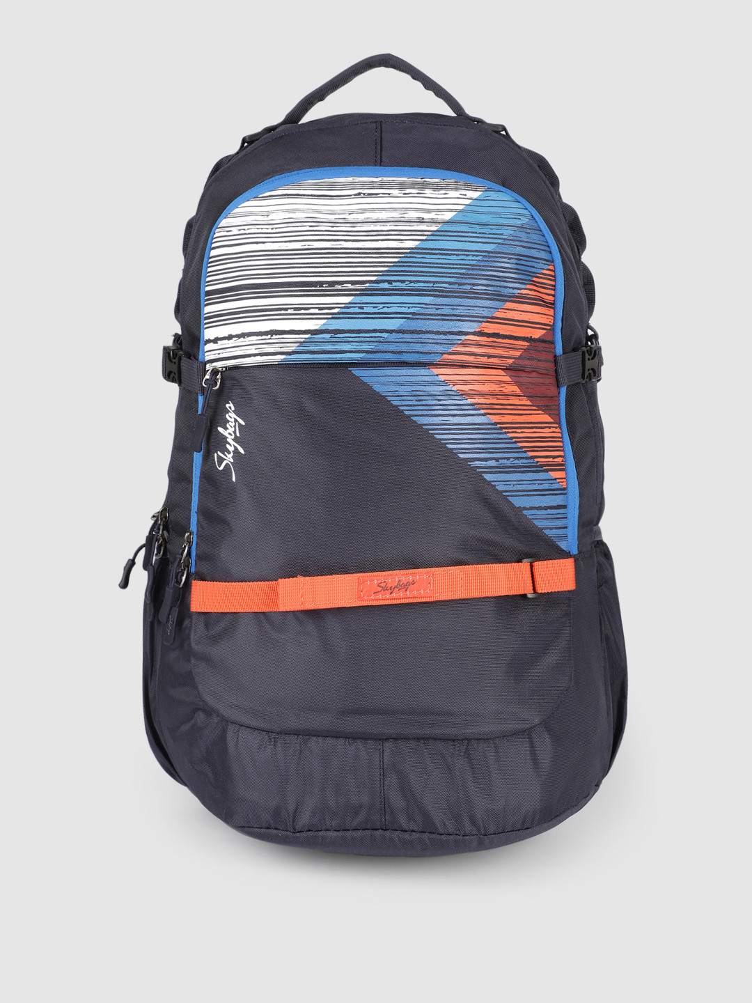 Buy Skybags Unisex Multicoloured Graphic Cruze Laptop Backpack