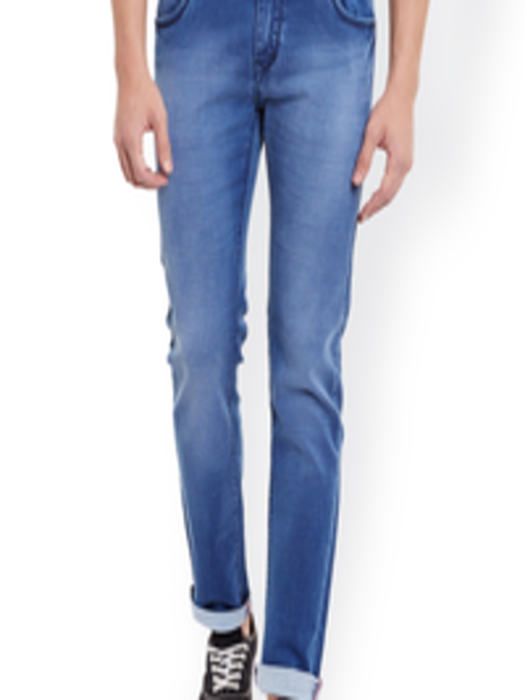 Buy Rodamo Men Blue Slim Fit Stretchable Jeans - Jeans for Men 1786557 ...