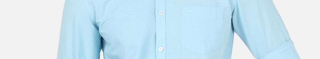 Buy Crocodile Men Blue Classic Slim Fit Casual Shirt - Shirts for Men ...