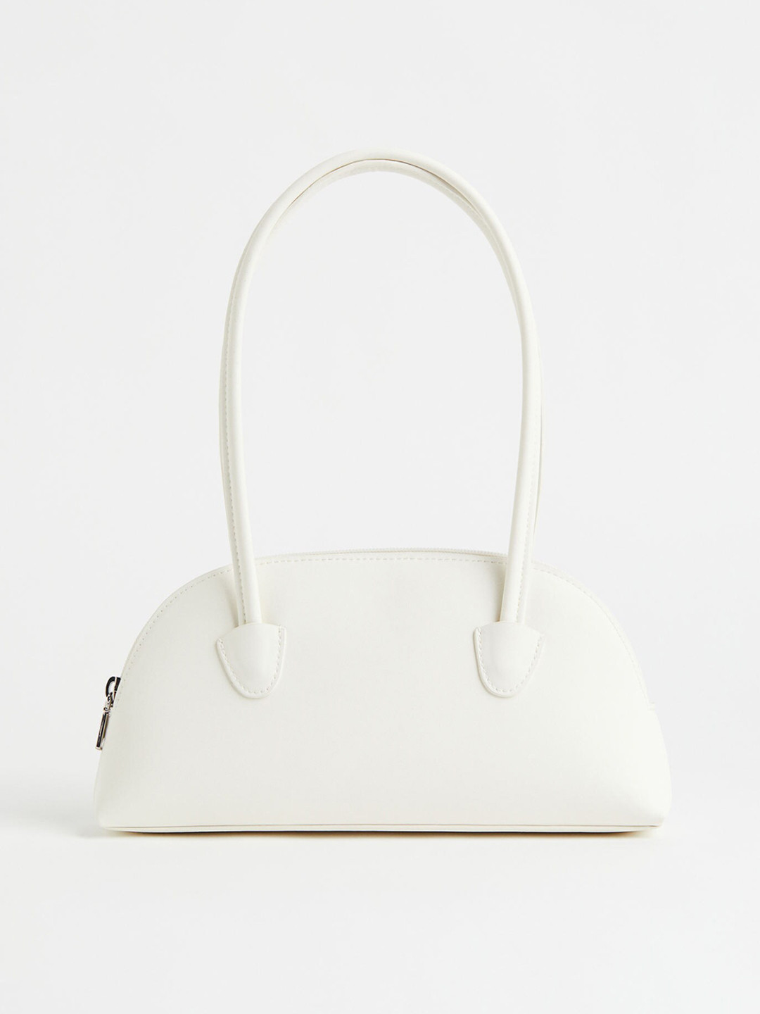 Buy H&M Women White Solid Bowling Bag Handbags for Women 17883692