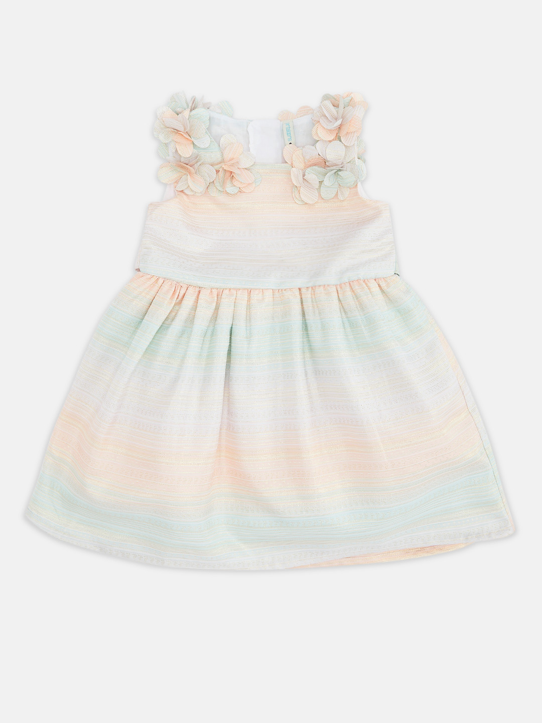 Buy Pantaloons Baby Girls Green Cotton Dress Dresses for Girls