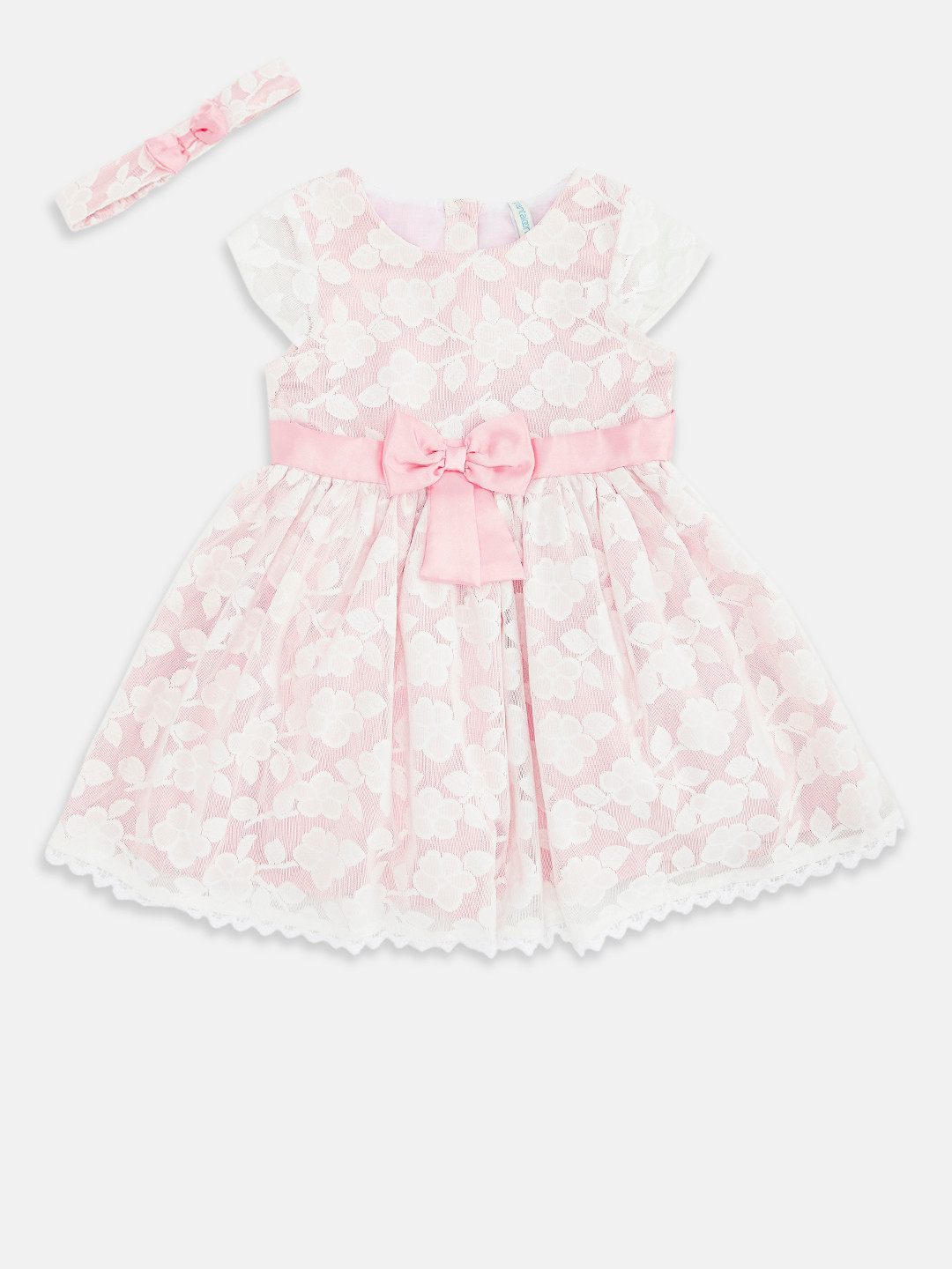Buy Pantaloons Baby Girls Pink Floral Cotton Dress Dresses for Girls