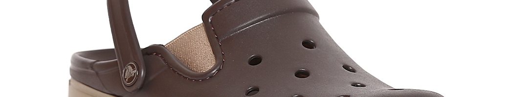 Buy Crocs Unisex Coffee Brown CitiLane Clogs - Flip Flops for Unisex ...