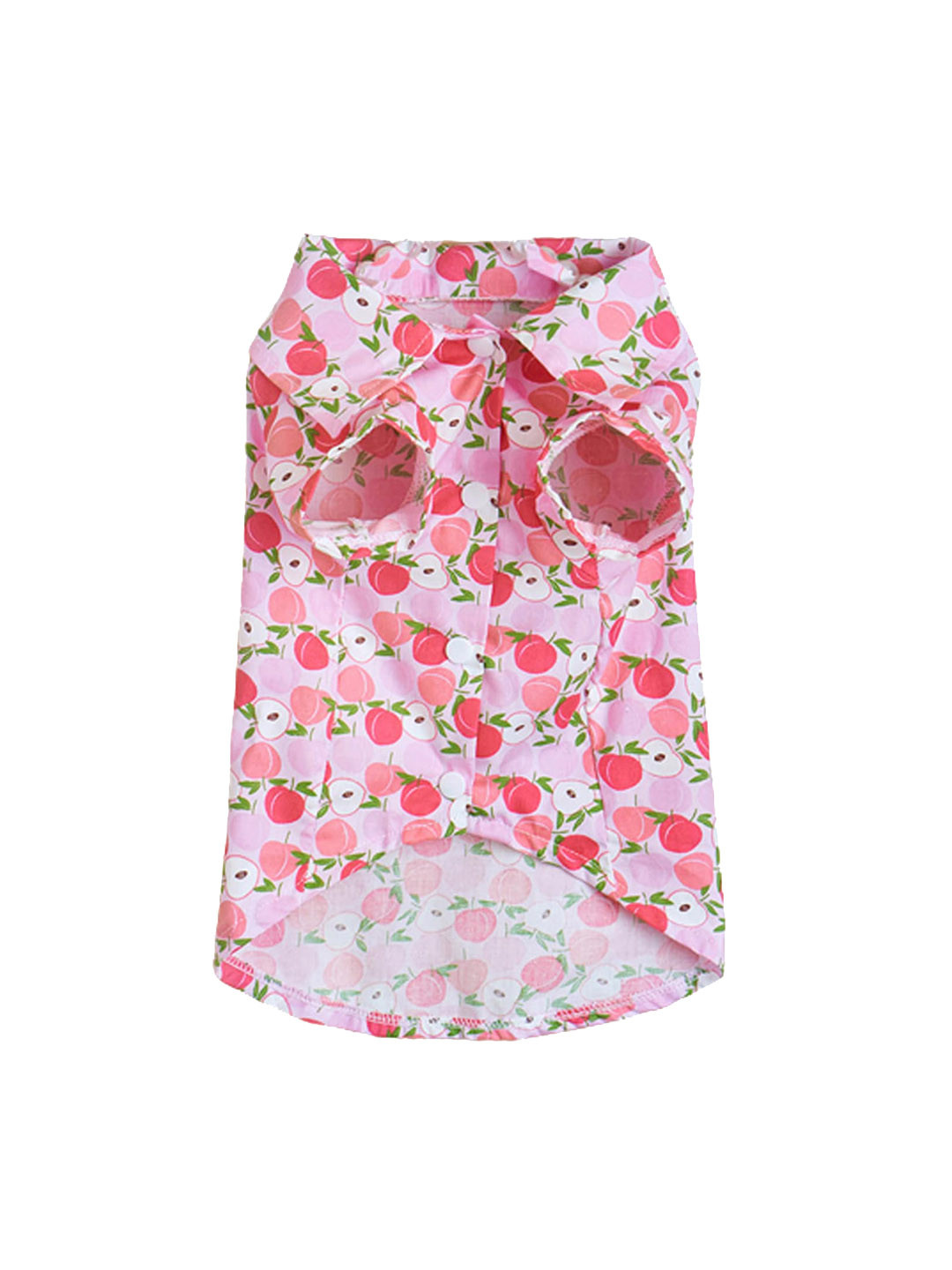 Buy PAWCHIE Pink Printed Cotton Dog & Cat Polo Shirt Dog Tshirts for