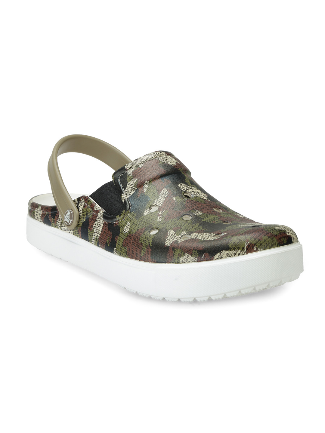 mens crocs camo flip flops