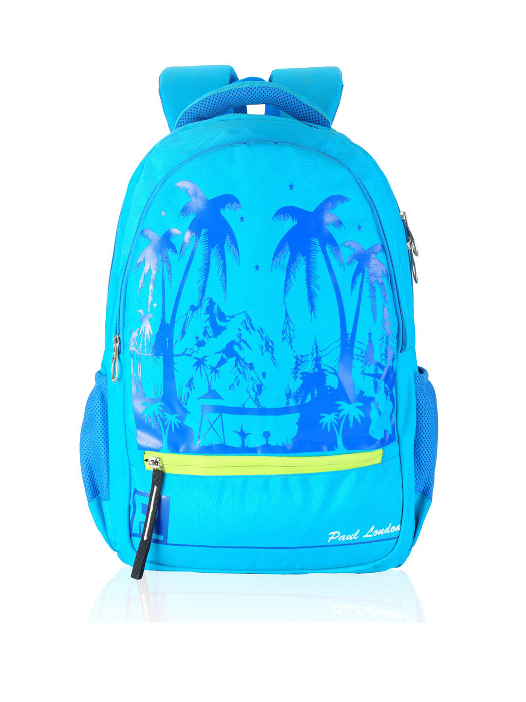 Buy PAUL LONDON Unisex Blue Graphic Backpack Backpacks for Unisex