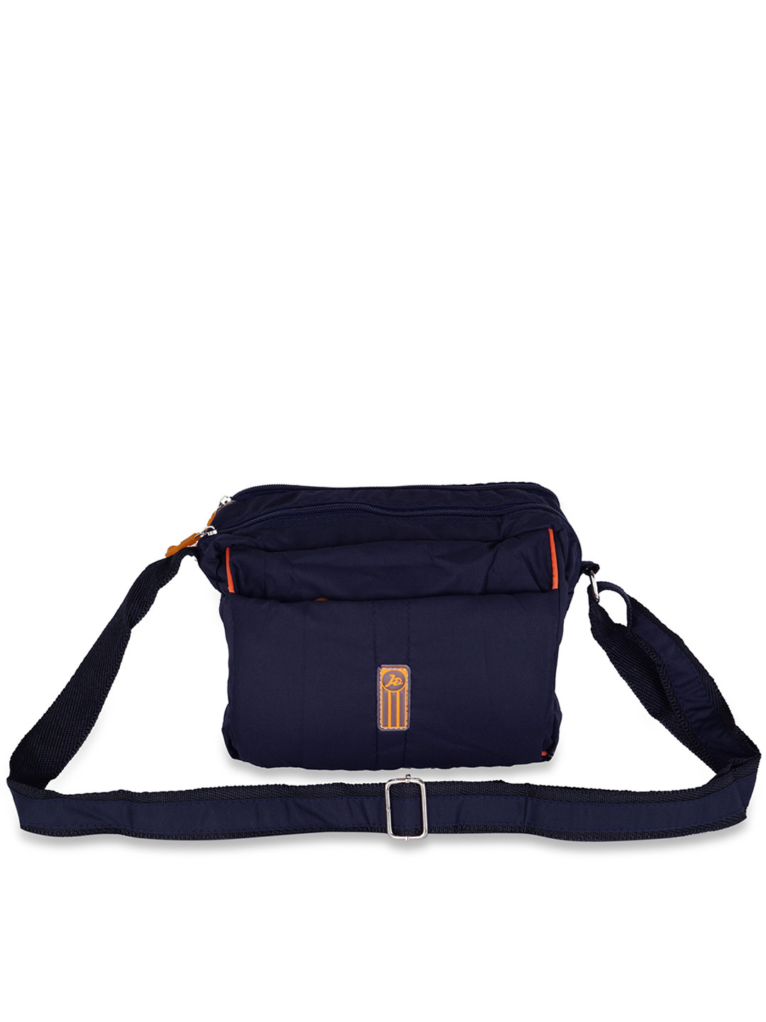 Buy NFI Essentials Navy Blue Solid Cross Body Stylish Messenger Bag