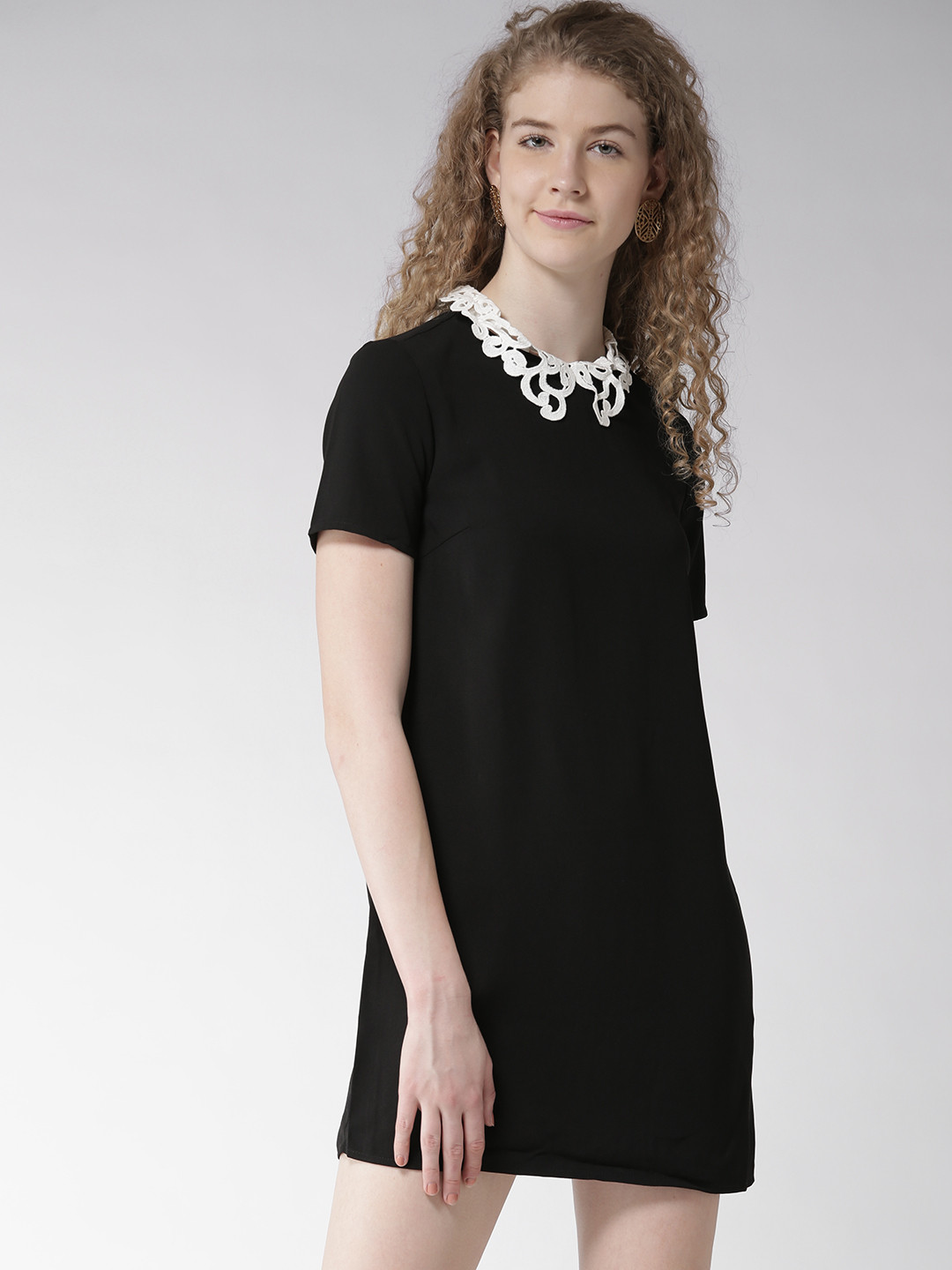 Robe Forever 21 Taille M - Imprimé Léopard Et Noir, Sans Manches, Pour Soirée Ou Bureau