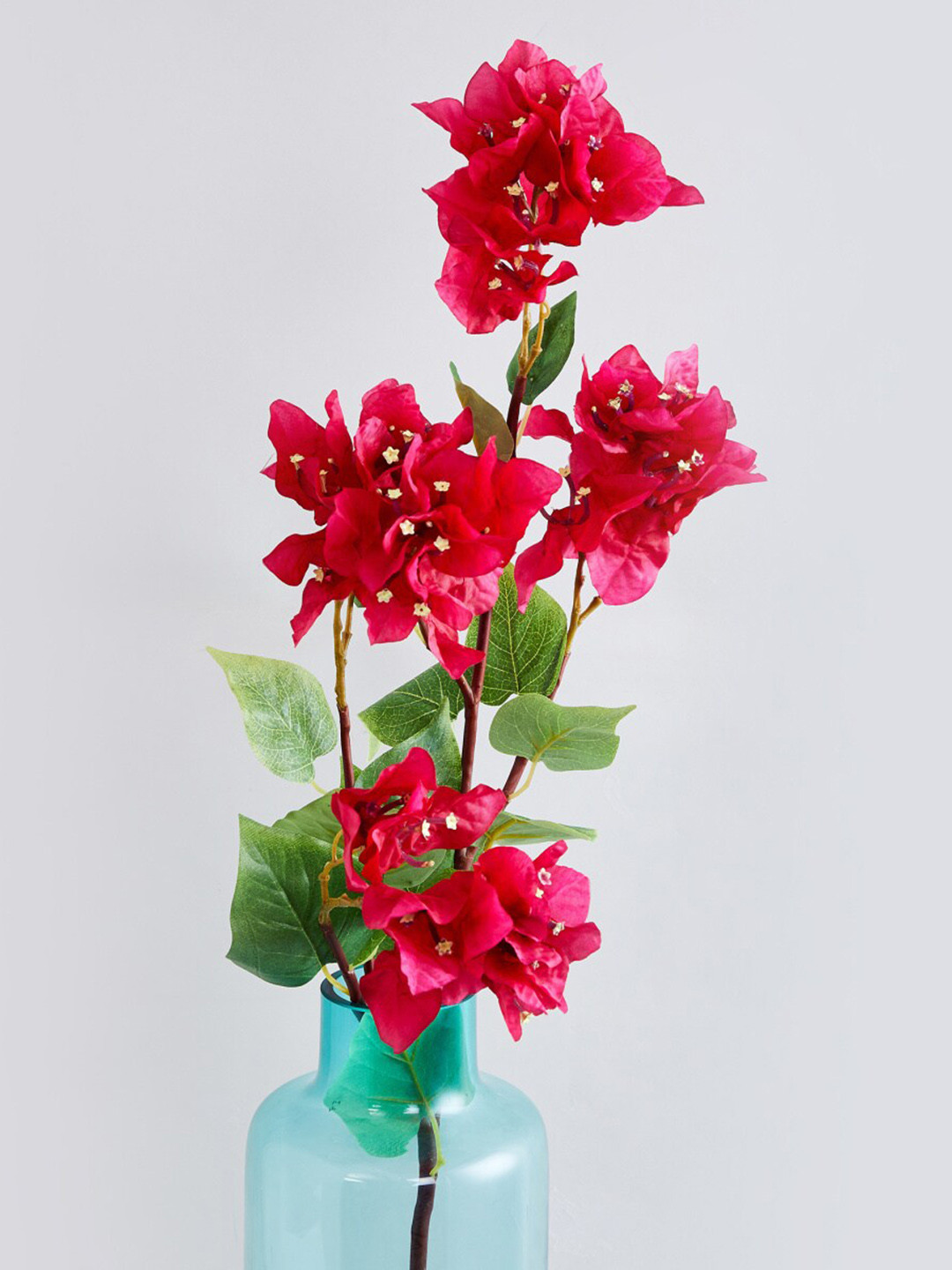 Buy Home Centre Red Botanical Artificial Plastic Flowers Artificial