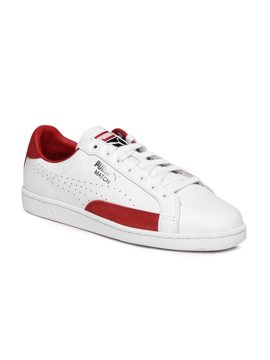 puma men's match 74 upc leather sneakers