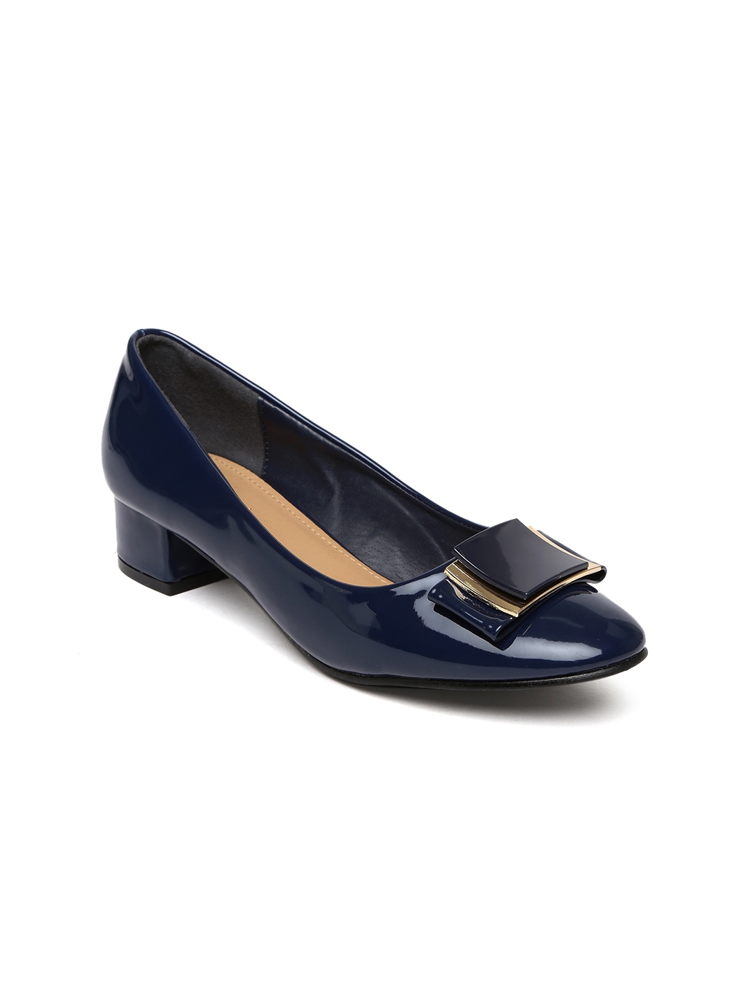 Buy Tao Paris Women Navy Blue Pumps - Heels for Women 1795950 | Myntra