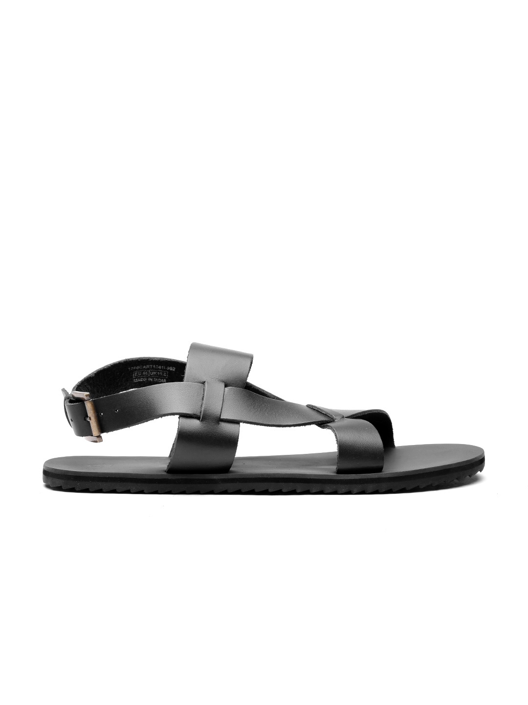 united colors of benetton men's leather sandals and floaters