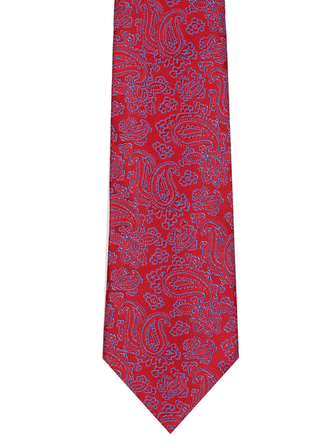 Buy Peter England Red Paisley Patterned Tie Ties for Men 1796793 Myntra