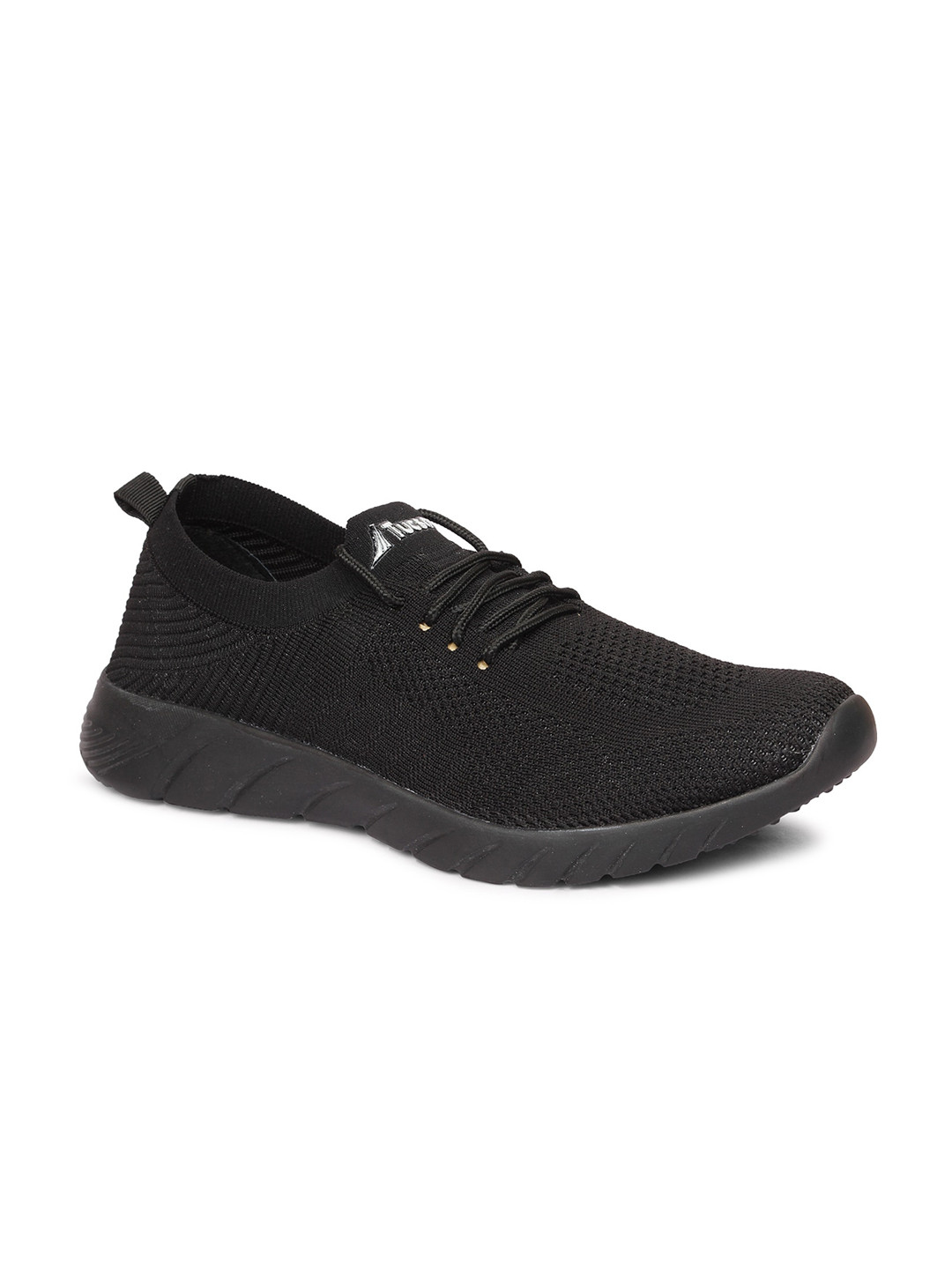 Buy Tucson Men Black Woven Design Sneakers Casual Shoes for Men