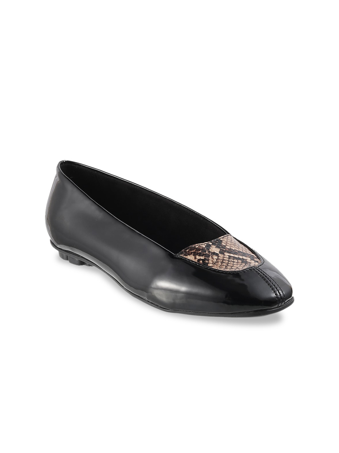 Buy Catwalk Women Black Ballerinas Flats Flats For Women 17974812