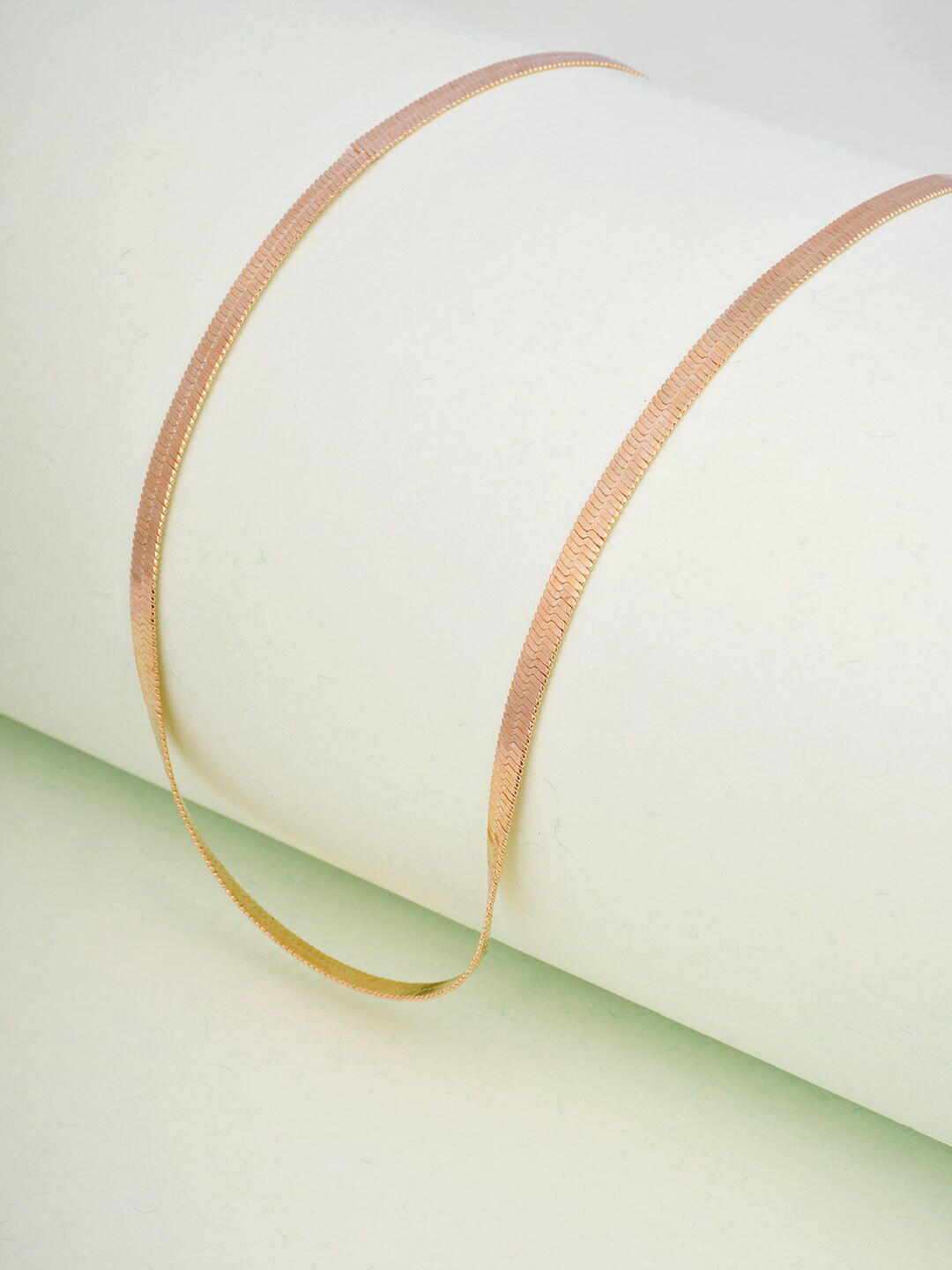 Buy Ferosh Gold Toned Flat Snake Belly Saree Chain Saree Accessories