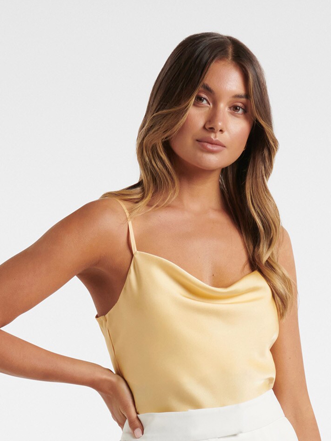 Buy Forever New Yellow Bralette Top Tops for Women 17983028 Myntra