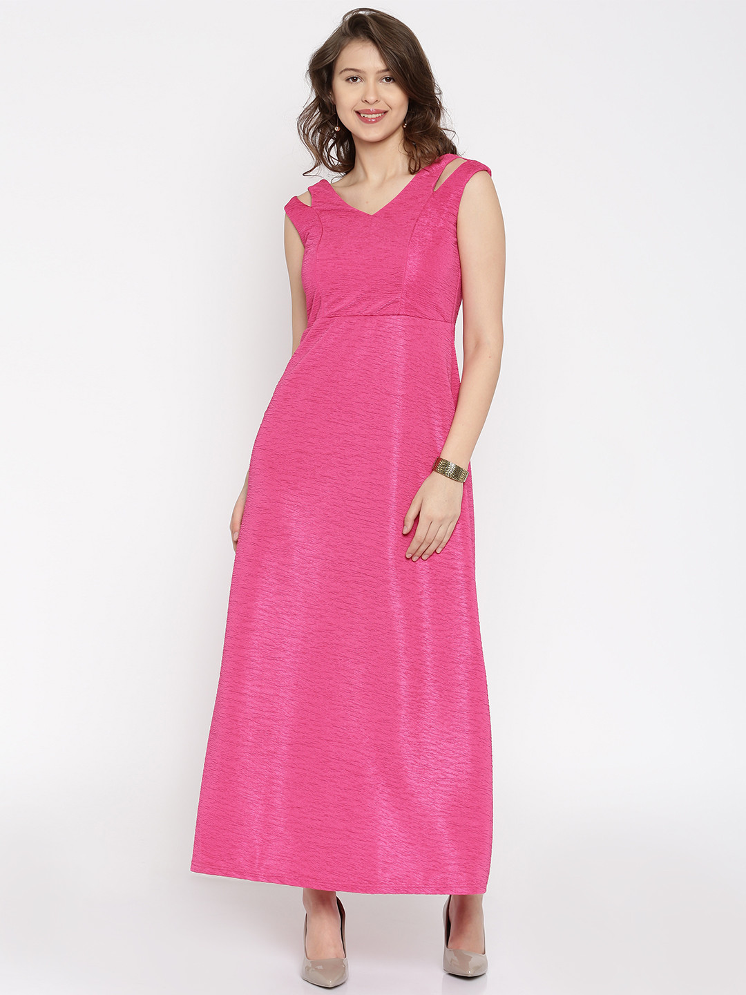 pink shimmer dress Center of Attention Pink Sequin Dress XXL