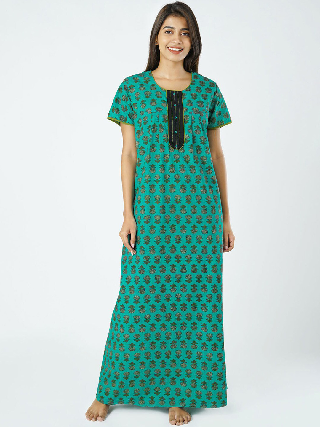 mint green nightdress