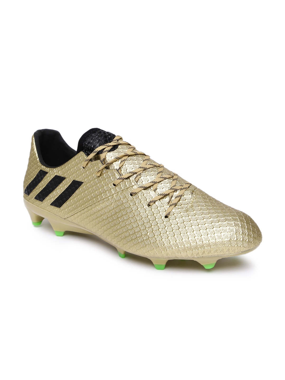 Buy ADIDAS Men Gold Toned Football Shoes - Sports Shoes ...