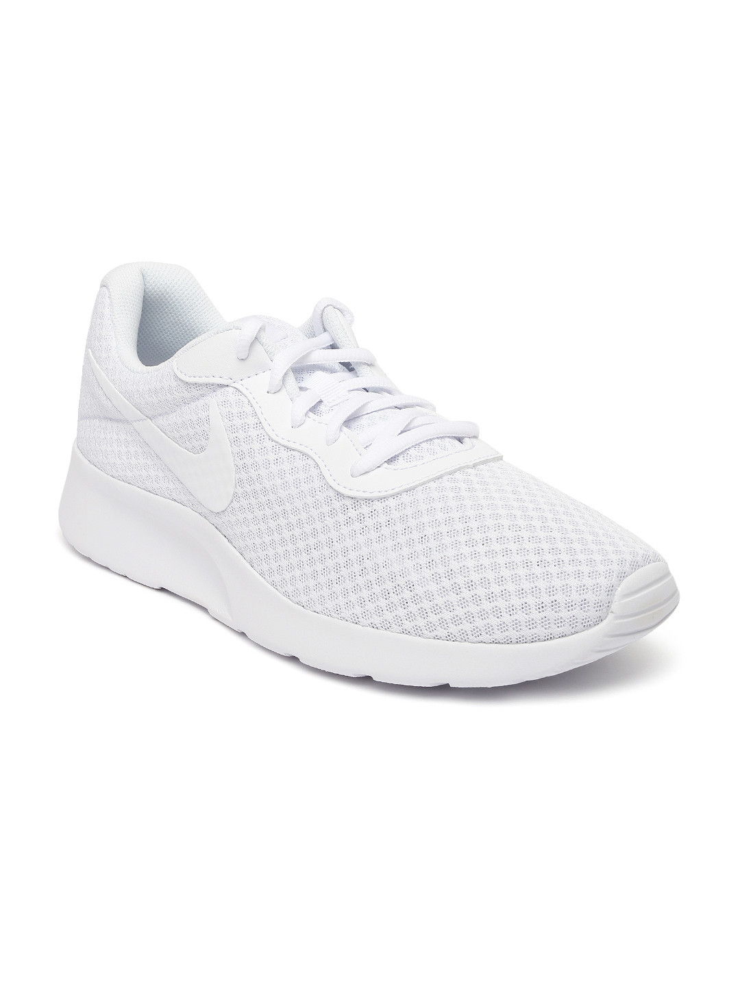 Buy Nike Men White Tanjun Sneakers - Casual Shoes for Men ...