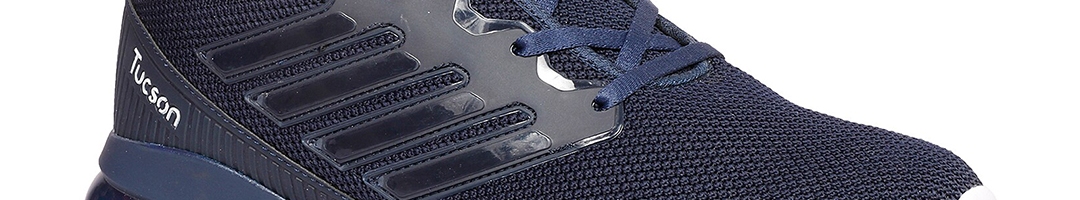 Buy Tucson Men Navy Blue Textile Running Shoes - Sports Shoes for Men ...