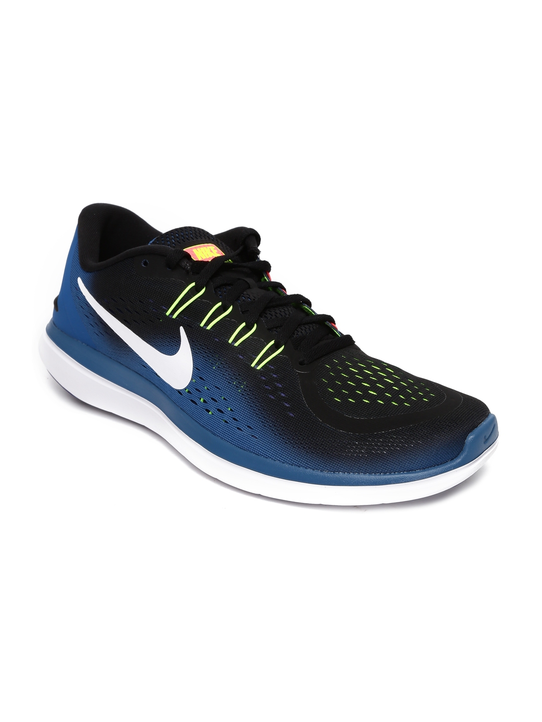 Buy Nike Men Blue & Black Flex 2017 Running Shoes - Sports Shoes for ...