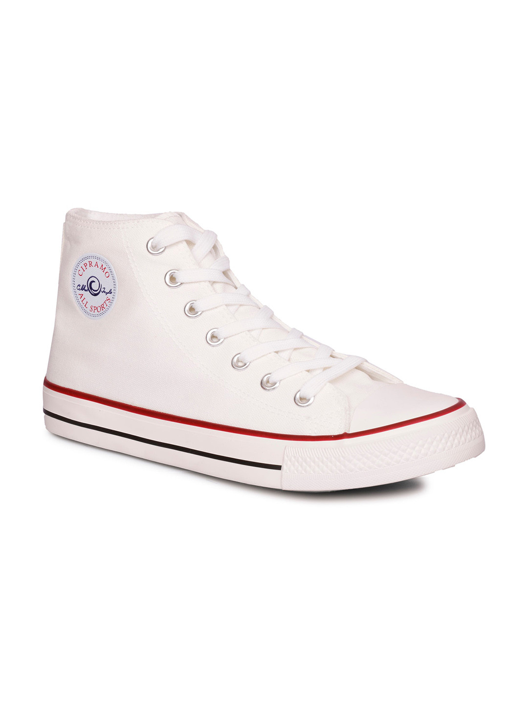 Buy MOZAFIA Men White High Top Sneakers Casual Shoes for Men 18015706 Myntra