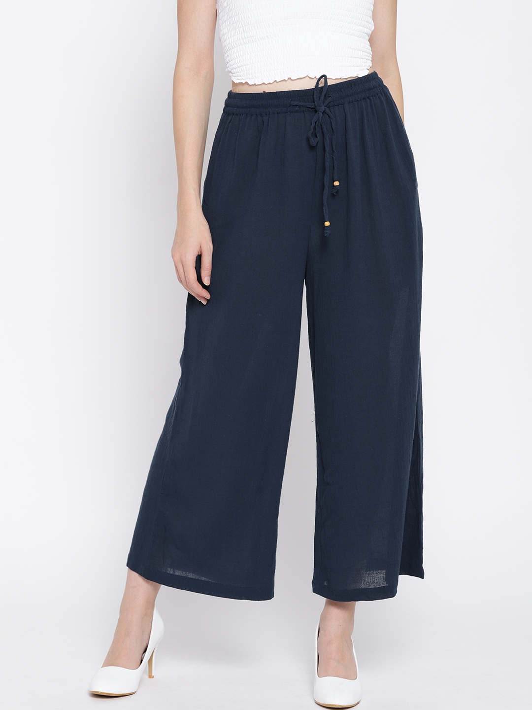 parallel trousers with top