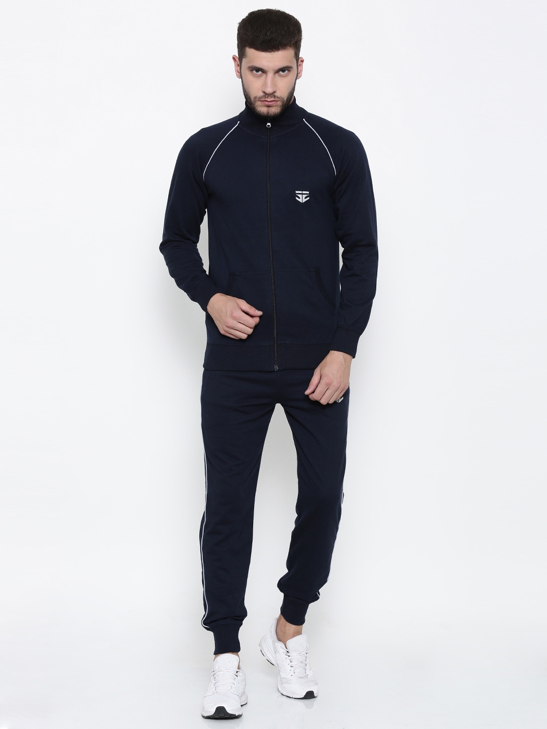 Buy FIFTY TWO Navy Tracksuit - Tracksuits for Men 1802611 | Myntra