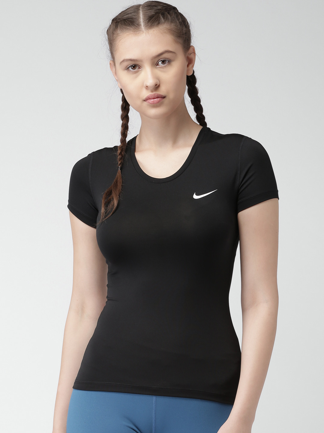 womens nike black top