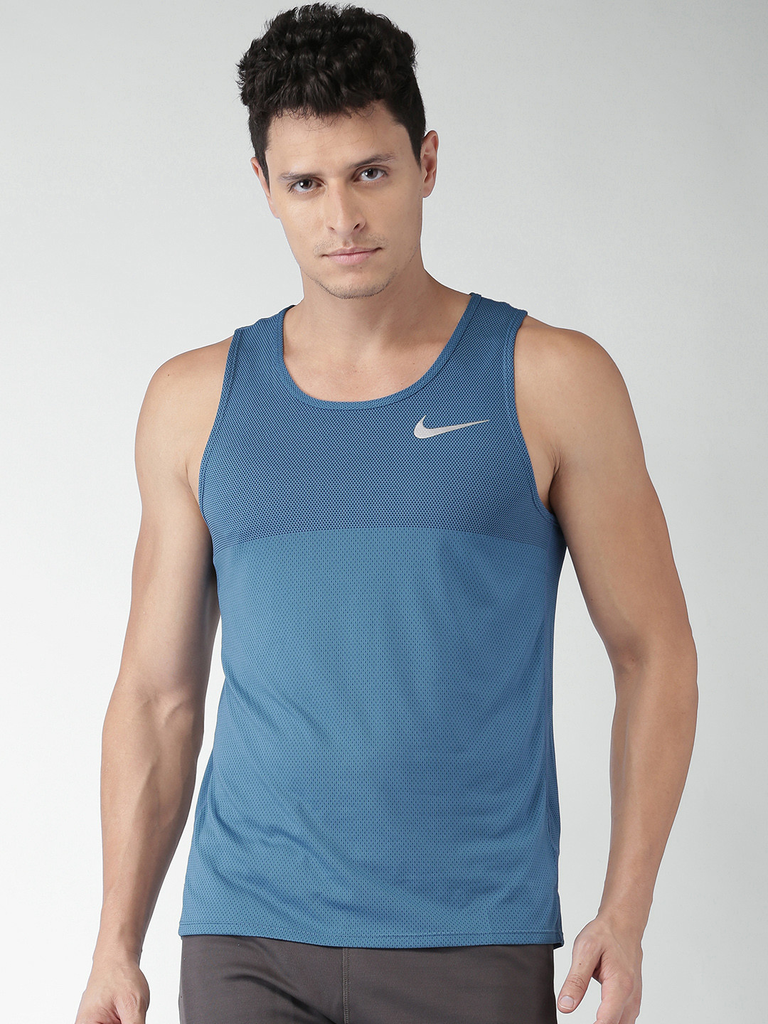 mens nike blue t shirt