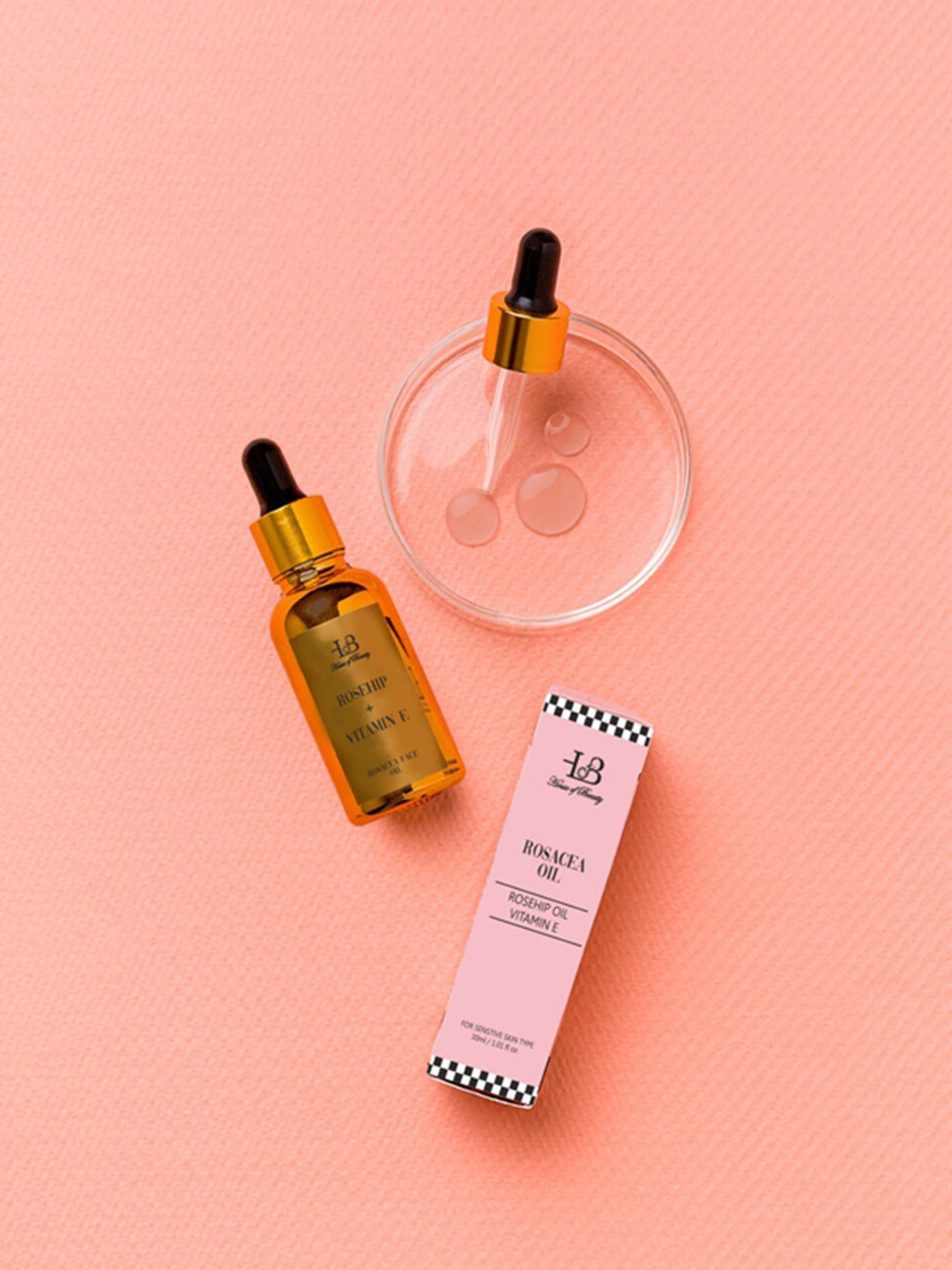 Buy House Of Beauty Rosacea Oil With Rosehip Oil & Vitamin E 30ml