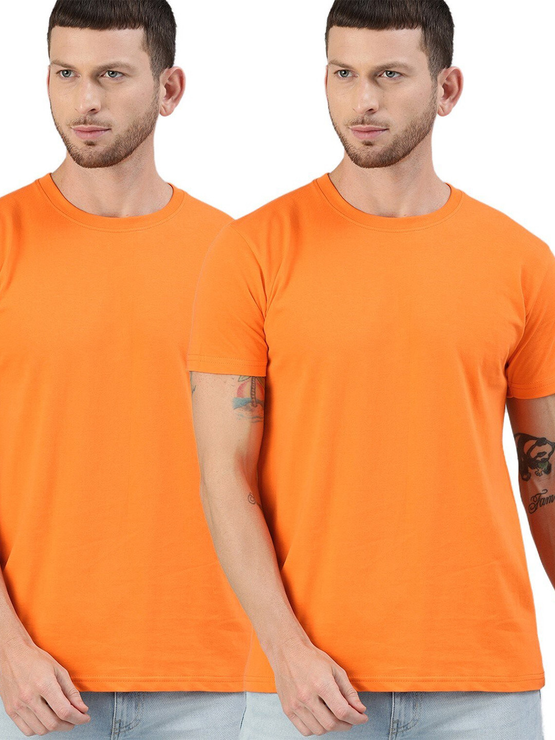 mens orange dri fit shirts